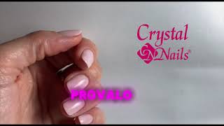 Elasty Hardener Gel Crystal Nails [upl. by Nylhsa921]