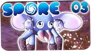 Spore Gameplay  Lets Play  03  Ich kann FLIEGEN [upl. by Ardnuasac]