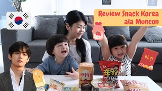 HARUS COBA REVIEW SNACK KOREA ENAK [upl. by Brenza]