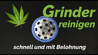 Grinder reinigen  schnell und mit Belohnung [upl. by Braca]