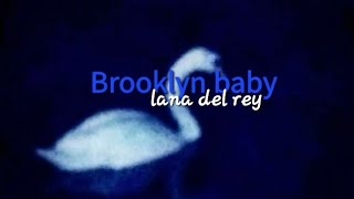 Brooklyn baby  lana del rey on my channel WWXWILL [upl. by Oiracam]