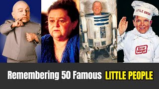 Remembering 50 Famous LITTLE PEOPLE Who Died [upl. by Wiltshire]