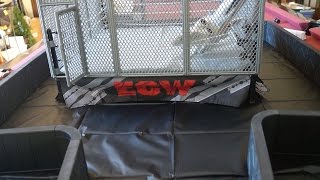 Ringside Collectibles Ultimate Wrestling Barricade amp Floor Mat Unboxing Construction amp Review [upl. by Lazarus999]