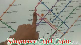 MRT MAP in Singapore by hana liza [upl. by Acissehc355]