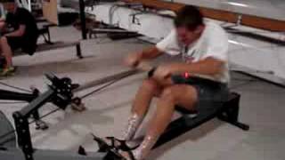 Funniest Rowing Technique on the Erg [upl. by Aidua973]