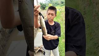 Rafi dapat ikan trendingshorts [upl. by Danette]