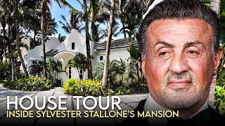 Sylvester Stallone  House Tour  25 Million Beverly Hills Mansion amp More [upl. by Eadahc]