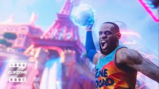 Space Jam A New Legacy  Lebrons Second Half Comeback  Clipzone Comedy Callbacks [upl. by Aushoj154]