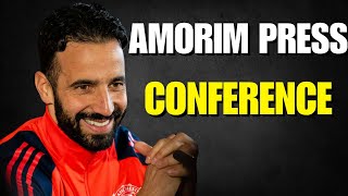 🚨AMORIM PRESS CONFERENCE REACTION EVERTON H [upl. by Marteena]