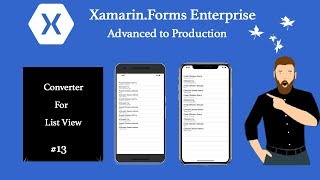 Xamarin Forms List View with Converters MVVM First 13 [upl. by Xineohp]