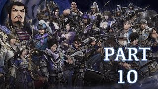 Dynasty Warriors 8 Walkthrough PT 10  Battle of Xinye Zhang He [upl. by Nesiaj]