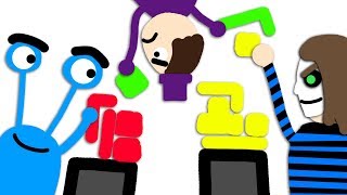 Zombey stört Maudado amp GLP beim Klötzchentürme bauen [upl. by Eillehs]