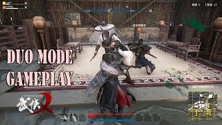 Swordsman X 武侠X  CBT 2 Duo Mode Greatsword Gameplay 2018 [upl. by Aaberg]