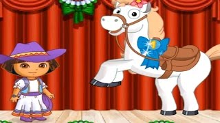 Dora The Explorer Doras Pony Adventure GameFull Gameplay Episodes Incrediple Game 2014 [upl. by Aiello]