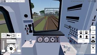 Roblox Trainways Northern Line All Stops Roding Valley to Alpha Junction [upl. by Bouchier]