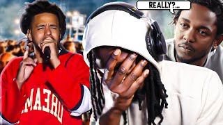 NO COLE NOOO J Cole Apologizes To Kendrick Lamar REACTION [upl. by Normy]