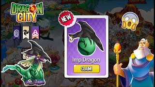 Dragon City  Unlocked Imp DRAGON  Fight PvP EXCLUSIVE CARD PACK [upl. by Huberman]