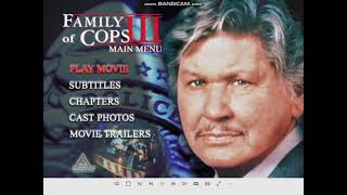 Opening to A Family of Cops III 2000 DVD [upl. by Krilov483]