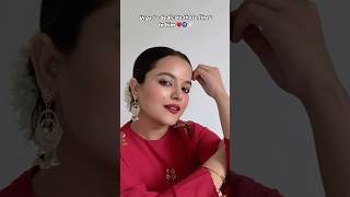 ♥️ lovesong karwachauth redlipstick viralshorts [upl. by Mayor250]