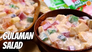 EASY GULAMAN SALAD  How to Make Fruity Jelly Salad  Mortar and Pastry [upl. by Brindell402]