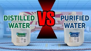 Distilled vs Purified Water Which one is the best for our health [upl. by Arny]