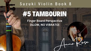 Tambourin  Suzuki Violin Book 8 [upl. by Ecyar]