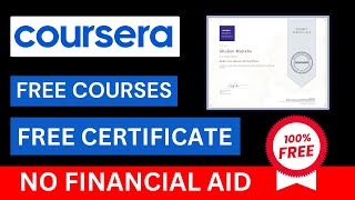 How to Get Coursera Courses for FREE with Certificates in 2024  Step by Step Guide courseraforfree [upl. by Earas]