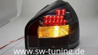 SWLight LED Rückleuchten Audi A3 8L smoke SWTuning [upl. by Verbenia]