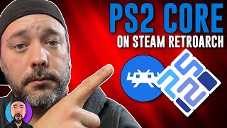 Add Cores to Retroarch on Steam  Pscx2  100 WORKING [upl. by Uda941]