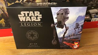 Star Wars Legion  ATST Unboxing und Bauanleitung [upl. by Hales]