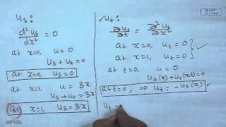 Mod10 Lec24 Solution of Parabolic PDE  Separation of variables method [upl. by Navada888]