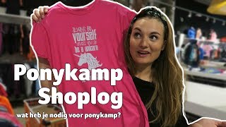 Shoplog PONYKAMP  Epplejeck [upl. by Erme]