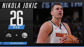 Jokic helps seal the DEAL with Christmas Day WIN over the Warriors  NBA on ESPN [upl. by Finkelstein]