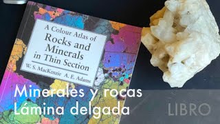 Identificar minerales y rocas a lámina delgada Libro recomendado [upl. by Alodee]