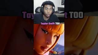 Taylor Swift Finally in Fortnite…😱fortnite fortniteclips [upl. by Sivet]