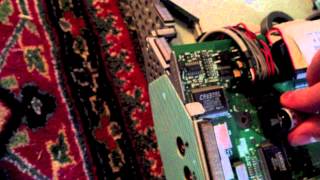 Replacing PRAM battery in Blueberry trayloading iMac G3 [upl. by Ahtnahc796]