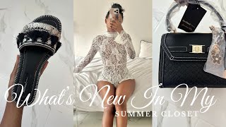 WOW 😍 WHATS NEW IN MY CLOEST PLT RIVER ISLAND HAUL  SUMMER VACATION TRY ON [upl. by Ellehcyar]