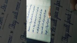 Future Tense cursivewriting cursivehandwritingenglishhandwriting [upl. by Ruberta]