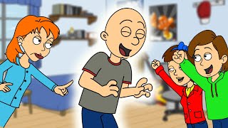 Classic Caillou Behaves For OnceUNGROUNDED [upl. by Natale]