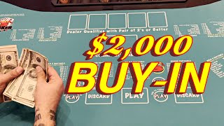 TABLE GAMES RETURNS WITH 2000 BUYIN [upl. by Peta772]