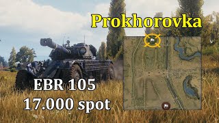 Another 17000 spot with EBR 105 in 6 min on Prokhorovka North base [upl. by Nichola]