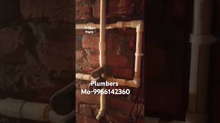 All types 24hr plumbing service to cpvc pipe fittings working and wall hanging point in bathroom [upl. by Hephzipa115]