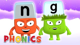 Phonics  Learn to Read  The NG Team  Alphablocks [upl. by Atilem854]