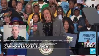 Ernesto Sagás La edad es un arma de doble filo que usó Trump y ahora utiliza Kamala Harris [upl. by Teplica449]