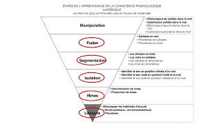 Étapes de lapprentissage de la conscience phonologique [upl. by Briggs]