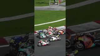 Marquez controlled Rossis motorbike to crash into his opponent [upl. by Ennaeel206]