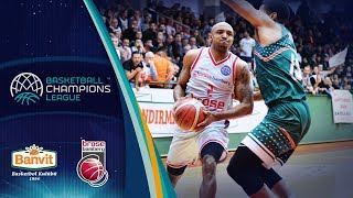 Banvit v Brose Bamberg  Highlights  Round of 16Basketball Champions League 201819 [upl. by Sokcin]