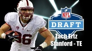 Zach Ertz  2013 NFL Draft Profile [upl. by Gulick640]