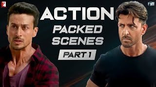 ActionPacked Scenes Part 1  War  Ek Tha Tiger  Hrithik Tiger Salman  YRF Spy Universe [upl. by Sink]