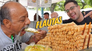 las flautas más Chingonas de la CDMX [upl. by Dnarud]